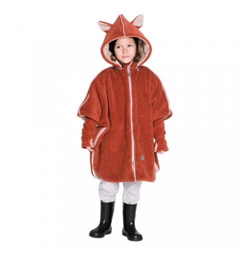 Patulove Premium Little Foxy - ponczo samochodowe do fotelików | Rozmiar S